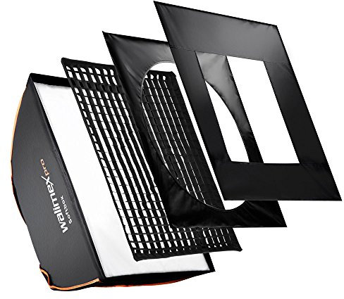Walimex Pro Softbox Plus Orange Line 60x90cm für Aurora/Bowens