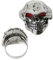 FASCHING 81101 Halloween-Ring Totenkopf Pirat NEU/OVP