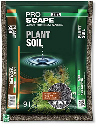 JBL ProScape PlantSoil Brown Bodengrund Braun für Aquascaping, 9 l, 67081