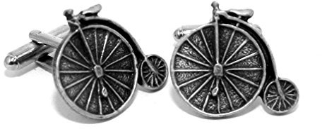 Manschettenknöpfe Fahrrad Vintage (Penny Farthing) mit Schachtel, Geschenk