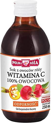 Jus de rose musquée 100% Witamina C 250 ml Polska Roża