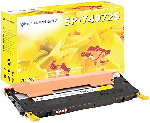 schneiderprintware Toner kompatibel zu CLT-Y4072S Gelb für Samsung CLP-320 CLP-325W CLX-3180 CLX-3185 CLX-3185FN CLX-3185FW CLX-3185N CLX-3185W