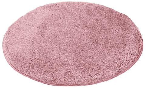 Kleine Wolke 5405413307 Badteppich Relax 60 cm rund pastellrose