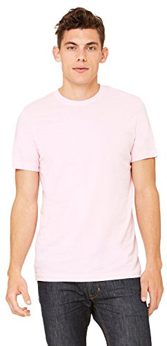 Bella 3001 Unisex Jersey Short Sleeve Tee - Soft Pink44; 4XL