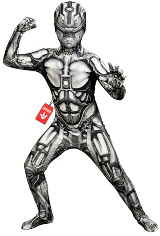 Morphsuits Official Android Monster Kids Halloween Fancy Dress Costume - Large (Age 10-12)