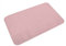 Douceur d'Intérieur Tappeto da Bagno Microfibra 45x75CM, Cotone, Rosa Cipria, 45 x 75 cm