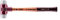Simplex Schonhammer, TPE-mid; mit Tempergussgehäuse und hochwertigem Holzstiel | D=30 mm | 3003.030