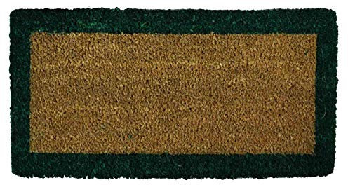 Casatessile Bordo Fußmatte für Stufen aus Kokosfasern 25x50 cm - Verde