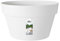 elho Loft Urban Schale 35 - Blumentopf für Außen - Ø 34.5 x H 20.2 cm - Weiß/Weiss