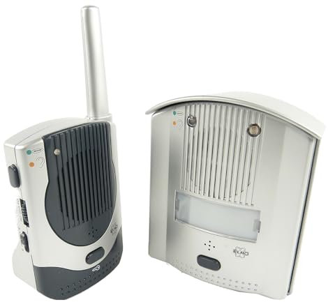 ELRO Wireless 2-way intercom system 40m range door opener building technology