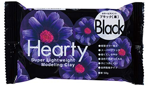 Pajiko Hearty clay color 50g black