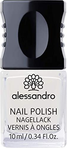 alessandro Nagellack 01 White Honeymoon, 10 ml