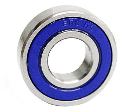 SS R8 2RS / SR8 2RS / SR8RS Edelstahl Kugellager 1/2 (zöllige Maße/Inch) 12,7x28,57x8 mm/Industriequalität mit G10 Präzisionskugeln SR8 R8SS