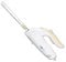 Clatronic EM 3062 - Cuchillo eléctrico dentado de acero inoxidable, 150 W, color blanco