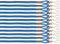 Champion Sports Nylon-Schlüsselbänder mit J-Haken-Clip, blau, 12 Stück (Polybeutel)