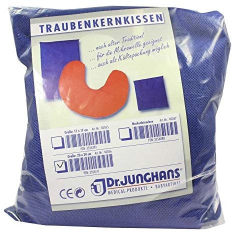 Dr. Junghans Medical 40056 Traubenkernkissen, mittel blau