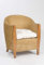 BARI Rattansessel inkl. Sitzkissen Clubsessel Loungesessel Armlehnstuhl Sessel - Natur