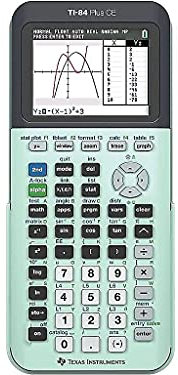 Texas Instruments TI-84 Plus CE Color Graphing Calculator, Mint