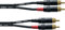 CORDIAL CABLES Câble audio double Rca 6 m CÂBLES AUDIO Essentials RCA