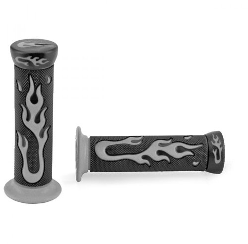 Handgriffgummi Flamme Paar, ø 22-25 mm, Länge 130 mm, Universal