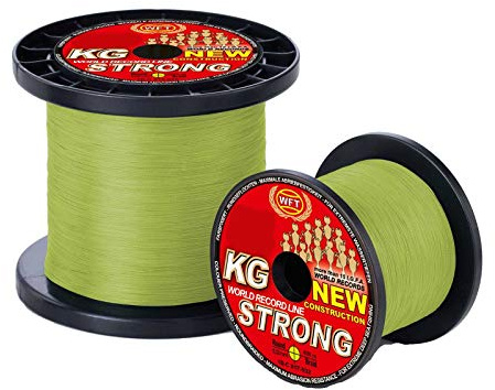 WFT KG Strong Exact 39Kg 0,25 360m Chartreuse Angelschnur