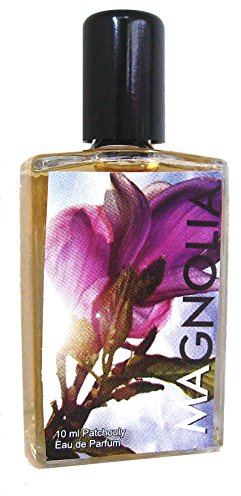 Teufelsküche Patchouli Magnolia, Floraler Vintage-Patchouli, Eau de Parfum für Damen, Gothic Parfum, Mini Flakon, 10ml Glasflakon, Gotik Patchouly