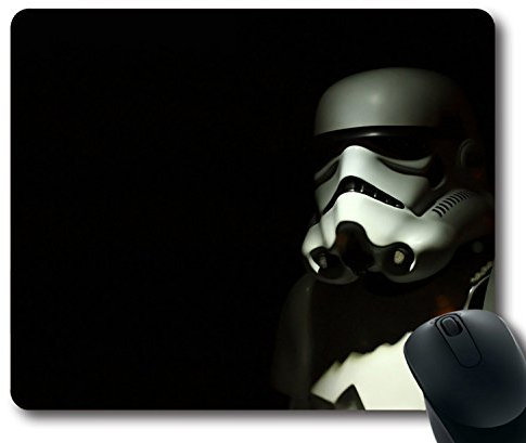 Custom?PC?game?Mouse?Pad?with Stormtrooper Star Wars Wallpaper For Walls Hd Wozsww Backgrounds Non-Slip Neoprene Rubber Standard Size 9 Inch(220mm) X 7 Inch(180mm) X 1/8(3mm) Desktop Mousepad Laptop Mousepads Comfortable Computer Mouse Mat