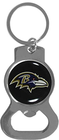 Siskiyou NFL Sports Fan Shop Baltimore Ravens Flaschenöffner Schlüsselanhänger Einheitsgröße Teamfarbe