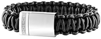 Police Herren-Seilarmband Edelstahl PJ.25687BLB/01-L