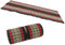 Oriental Galerie Kapok Matratze Matte Rollmatratze Thai Liegematte Rollmatte Yogamatte Matte Kapokwolle Nachhaltig Kapokmatte Schwarz Rot 200 x 80 cm