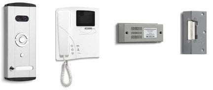 TC274- Bell System BLV1 1 Way Bellini Colour Video Door Entry INTERCOM System & Lock Release