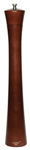 Fletchers' Mill Newport Pepper Mill, Walnut Stain - 17 Inch, Adjustable Coarseness Fine to Coarse, Made in U.S.A.