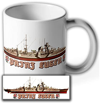 Schlachtschiff Prinz Eugen Schiff schwerer Kreuzer deutsche Marine - Tasse #9131