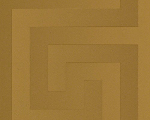 VERSACE WALLPAPER Vliestapete Greek Luxustapete geometrisch grafisch 10,05 m x 0,70 m metallic Made in Germany 935232 93523-2
