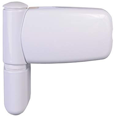 Avocet WMS Standard ET3D Triad Upvc Flag Door Hinge in White