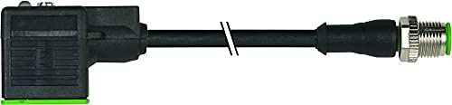 M12 Stecker ger. auf MSUD Ventilstecker BF A 18 mm