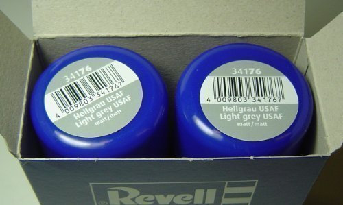 Revell 34176 Sprühlack Doppelpack (2x100ml) Hellgrau USAF matt
