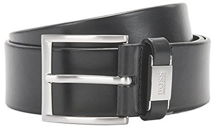 HUGO BOSS NEU echt Herren Gürtel CONNIO SCHWARZ 105 cm Men Belt