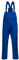 Salopette da lavoro uomo Pluton - pantalone da lavoro uomo con tasche multifunzionali - salopette protettiva - lunga - Blu Reale M