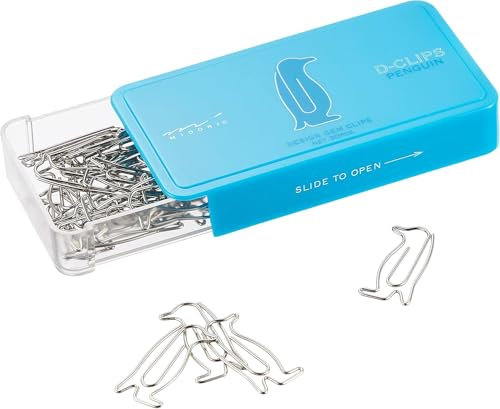 Midori Büroklammer in Pinguinform