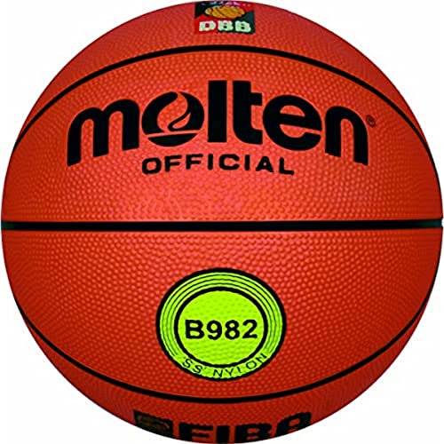 Molten Basketball, Orange, 7, B982