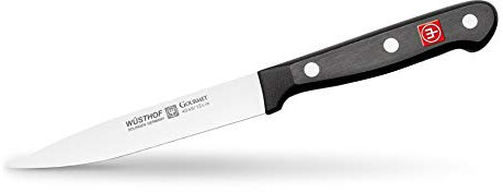 Wüsthof Gemüsemesser, Gourmet (4045-7), 12 cm Klingenlänge, Edelstahl, rostfrei, für Spülmaschine, scharfes Messer, Küchenmesser