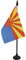 AZ FLAG - Tischflagge Arizona - 15x10 cm - Bundesstaat Arizona Tischfahne 10 x 15 Cm - Flaggen