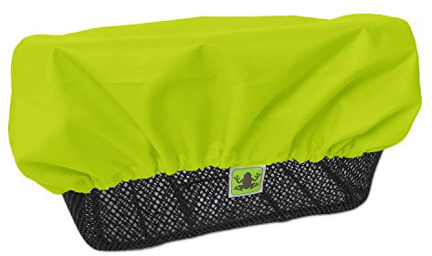 MadeForRain Regenschutz/Abdeckung für Fahrradkörbe CityTurtle - Neongelb