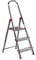 Escalera Aluminio Rolser Norma 220 3 Peldaños Anchos. Certificada según Norma Europea EN-131 para Uso doméstico y Profesional.