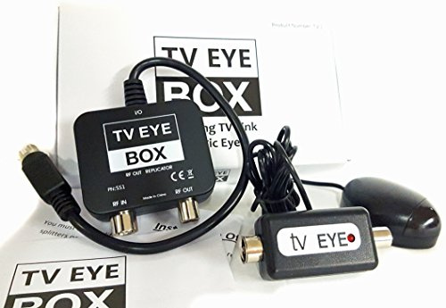 TV Eye Box IO-Link RF Modulator Output For Sky HD Box Plus a Free Black Magic Eye