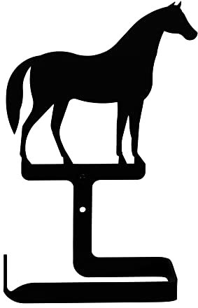 Dorf Schmiedeeisen TT-68 Pferd Toilettenpapierhalter