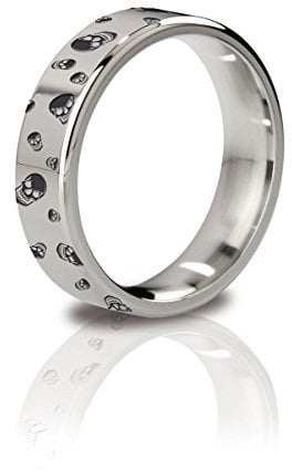 Mystim His Ringness the Duke - eckiger Penisring, 48 mm (graviert), 1er Pack (1 x 1 Stück)