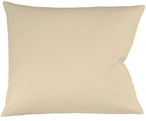 fleuresse Interlock-Jersey-Kissenbezug Uni Colours, Farbe beige 2043 Größe 35 x 40 cm