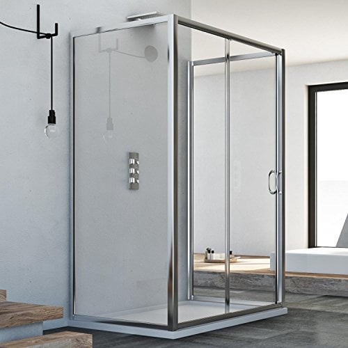 Box Doccia 3 lati 70x100x70 CM H185 trasparente mod. Replay Trio 1 Anta